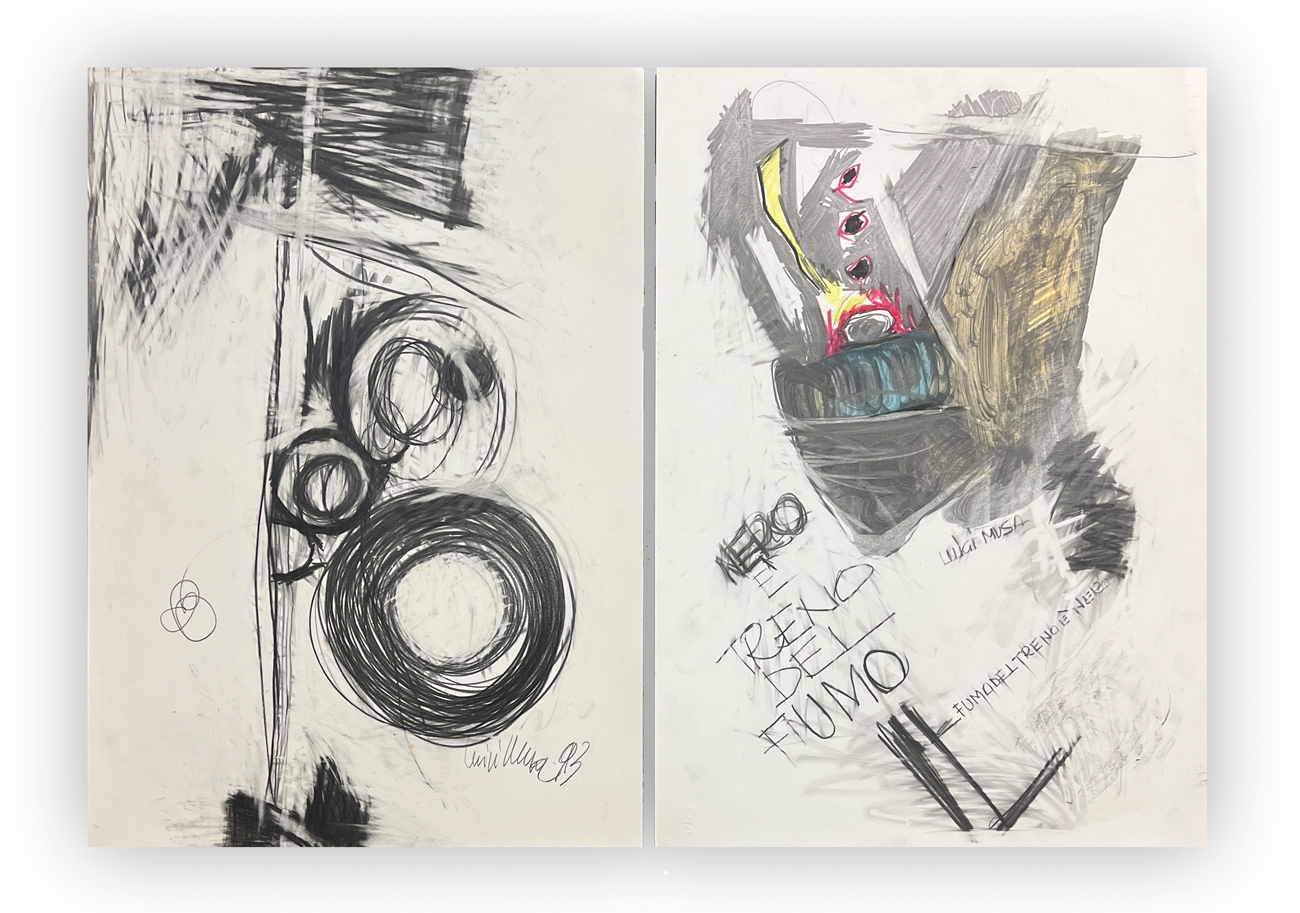 Artwork by Luigi Musa, Lotto unico di 4 opere