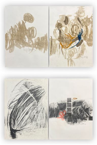 Lotto unico di 4 opere by Luigi Musa