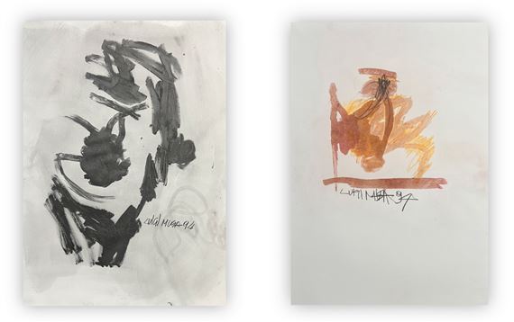 Lotto unico di 2 opere by Luigi Musa