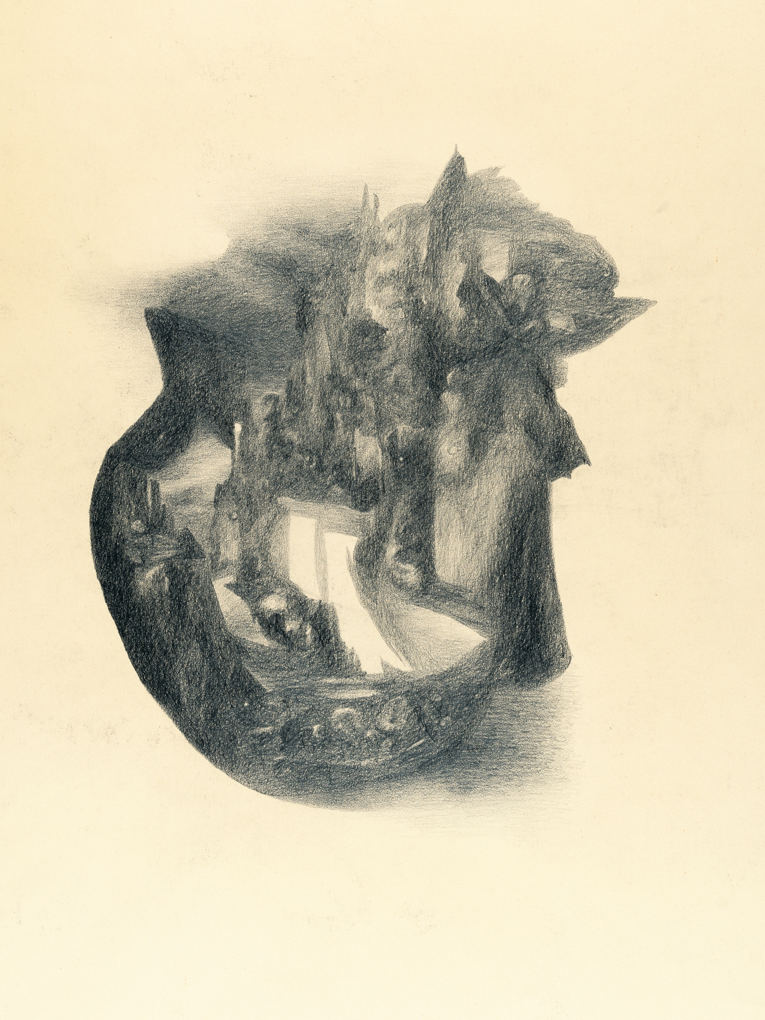 Richard Oelze | Drawing (1954) | MutualArt