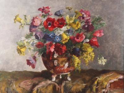 Blumen in VAse by Karl Tucek