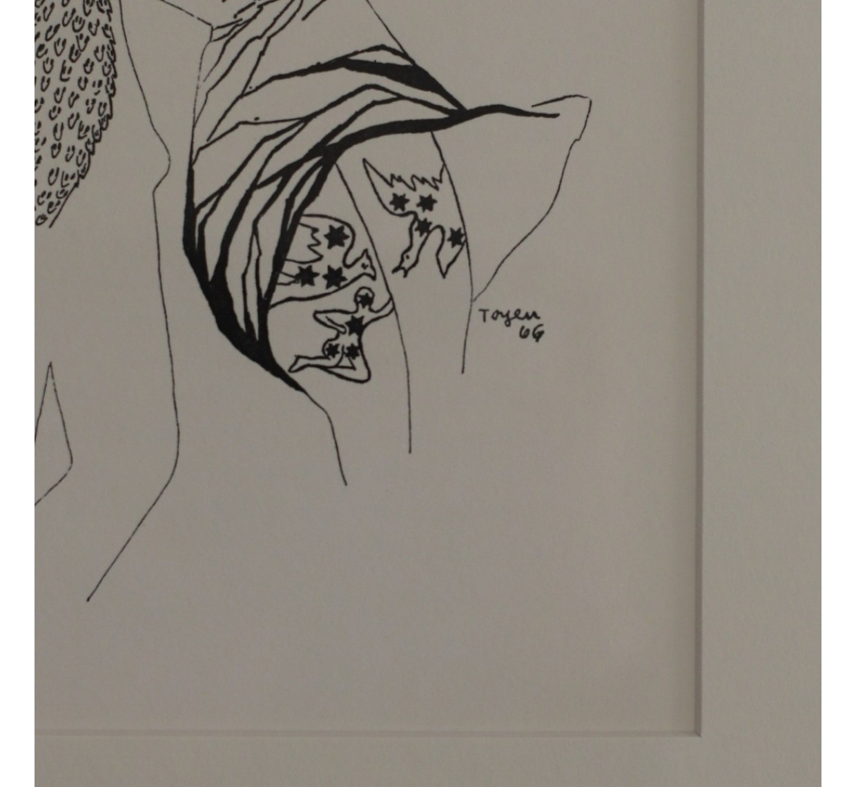 Artwork by Toyen, SPOLEČNÁ CESTA, Made of Zincography