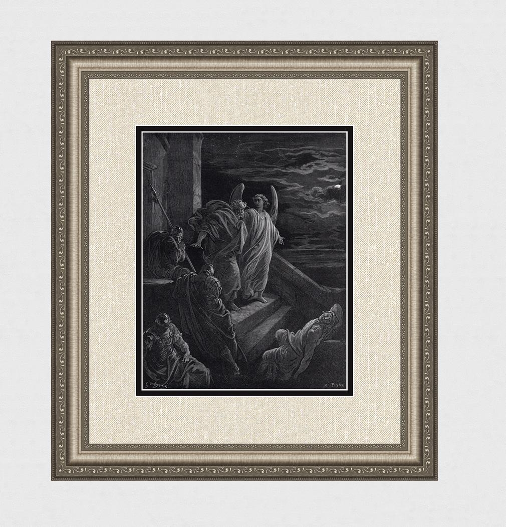 Gustave Doré | Saint Peter Delivered from Prison (The Deliverance of St ...
