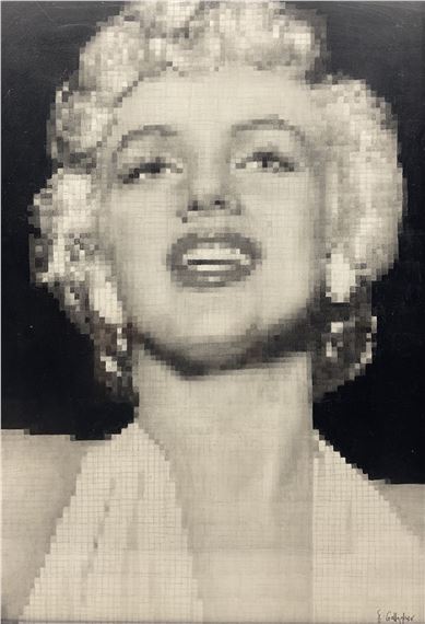 Pixelated Portrait of Marilyn Monroe - Séamus Gallagher