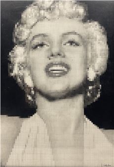 Pixelated Portrait of Marilyn Monroe - Séamus Gallagher