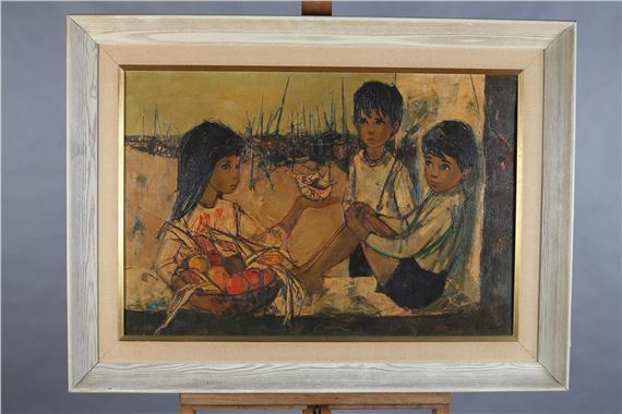 Jean-Baptiste Valadié | Fisherman's Children | MutualArt