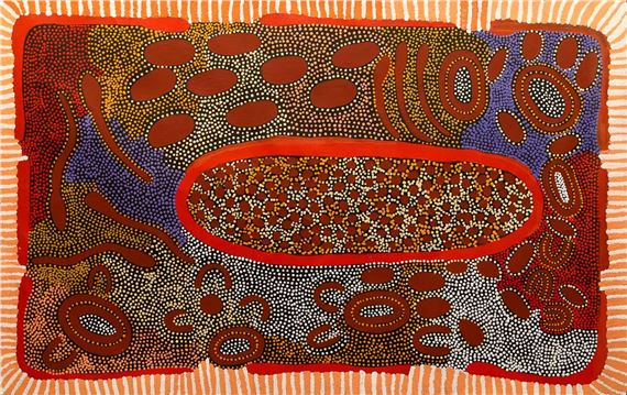 Ruby Daniels Napurrula | TINGARI - EMU MEN (2002) | MutualArt