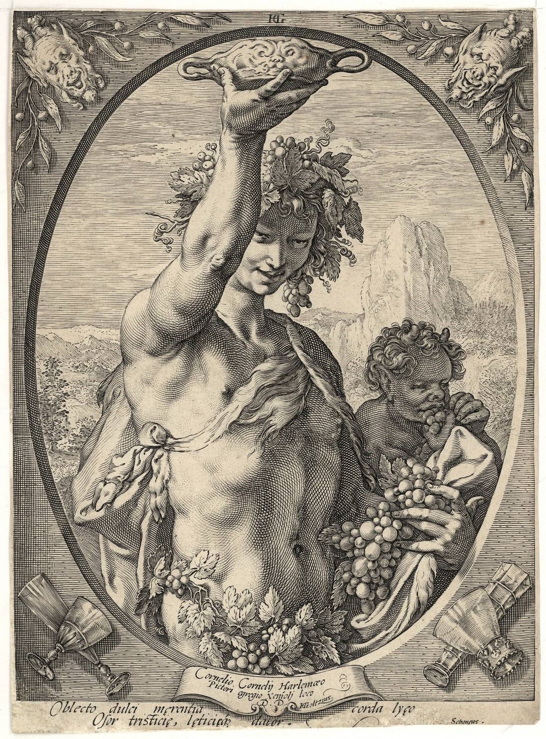 Artwork by Hendrick Goltzius, Goltzius, Hendrick (1558-1617)., Made of Engraving