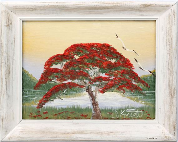 Isaac Knight | FLORIDA HIGHWAYMEN GOLDEN GLOW | MutualArt