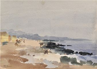 Felixstowe Beach undercliff - John Burman