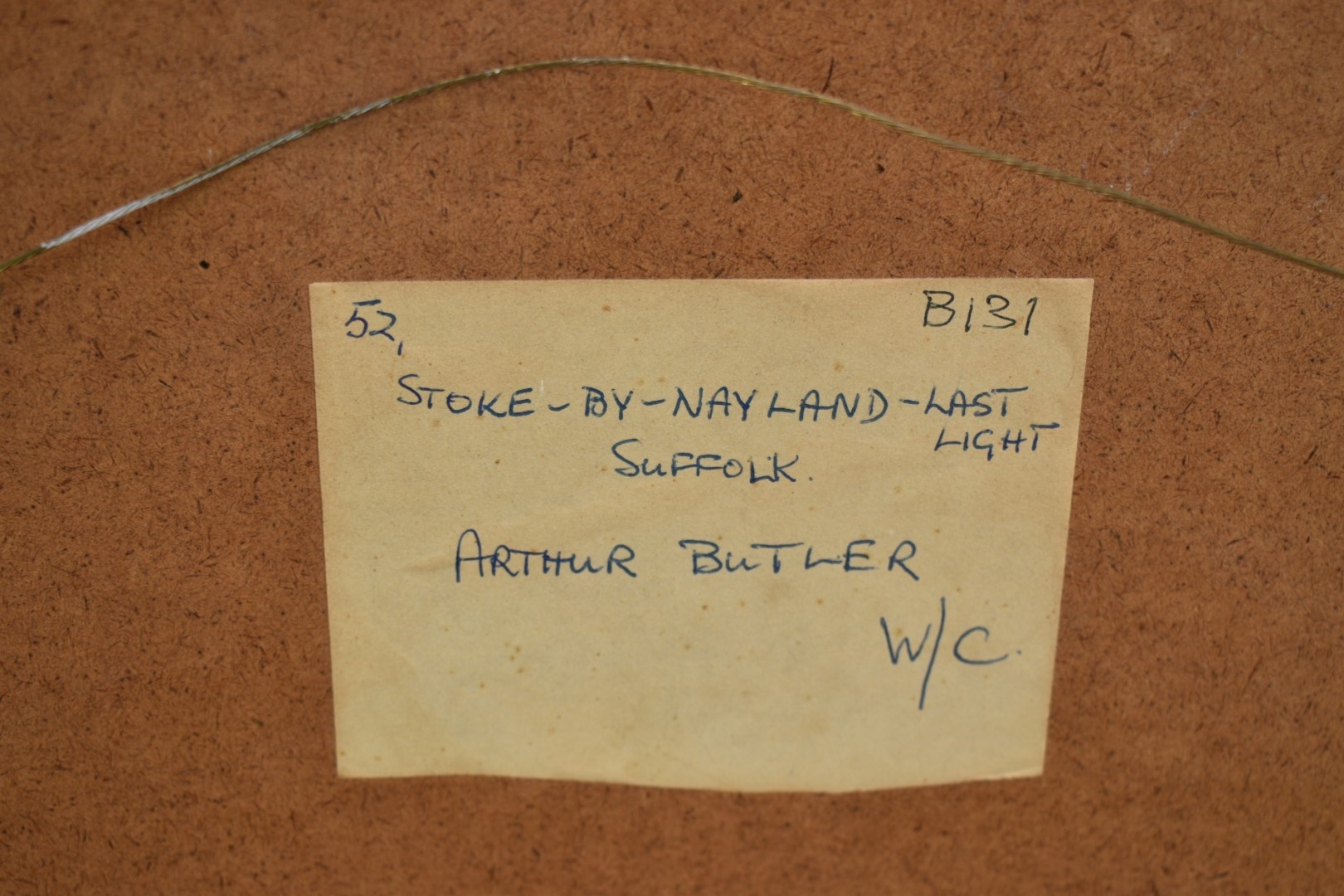 Arthur Butler | Stoke by Nayland | MutualArt