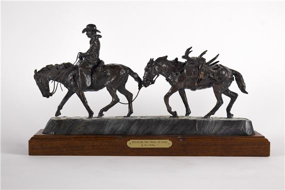 Fred Fellows | Breaking the Trail to Camp | MutualArt