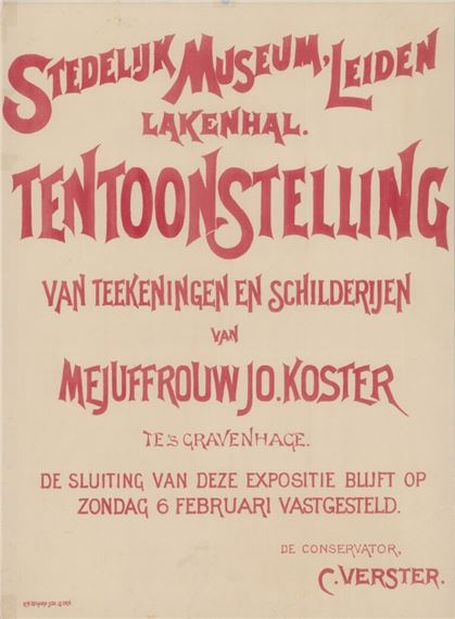 150 Years of Museum De Lakenhal in Posters - Museum De Lakenhal