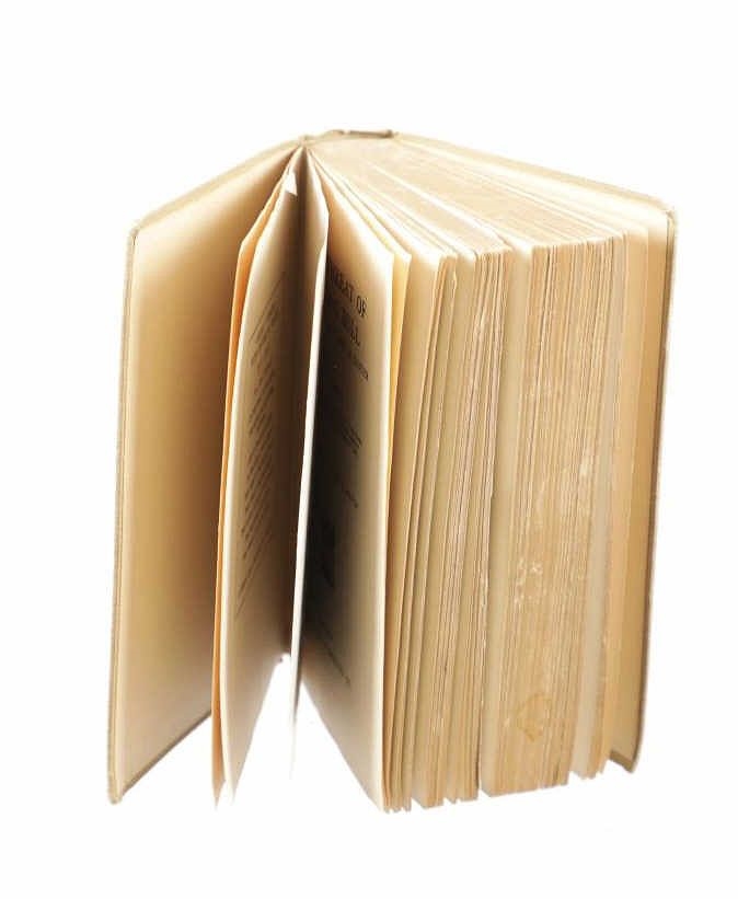 Artwork by Charles E. Meister, The Threat of Sitting Bull, Made of tan cloth bound