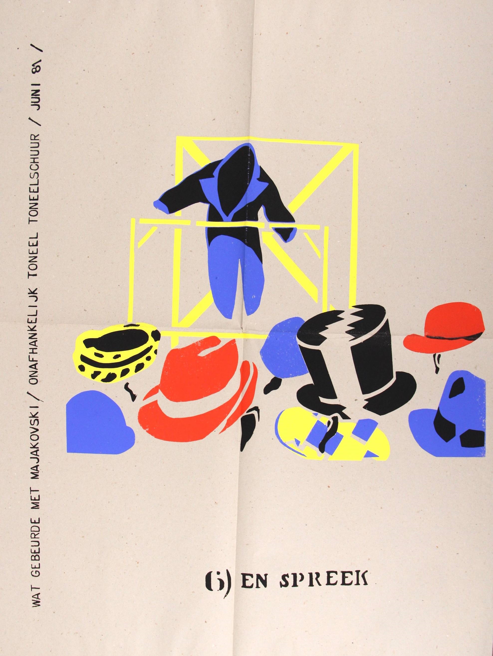 Artwork by Leo Spekreijse, . Spekreijse, Leo (b.1951)., Made of silkscreen/ stencil