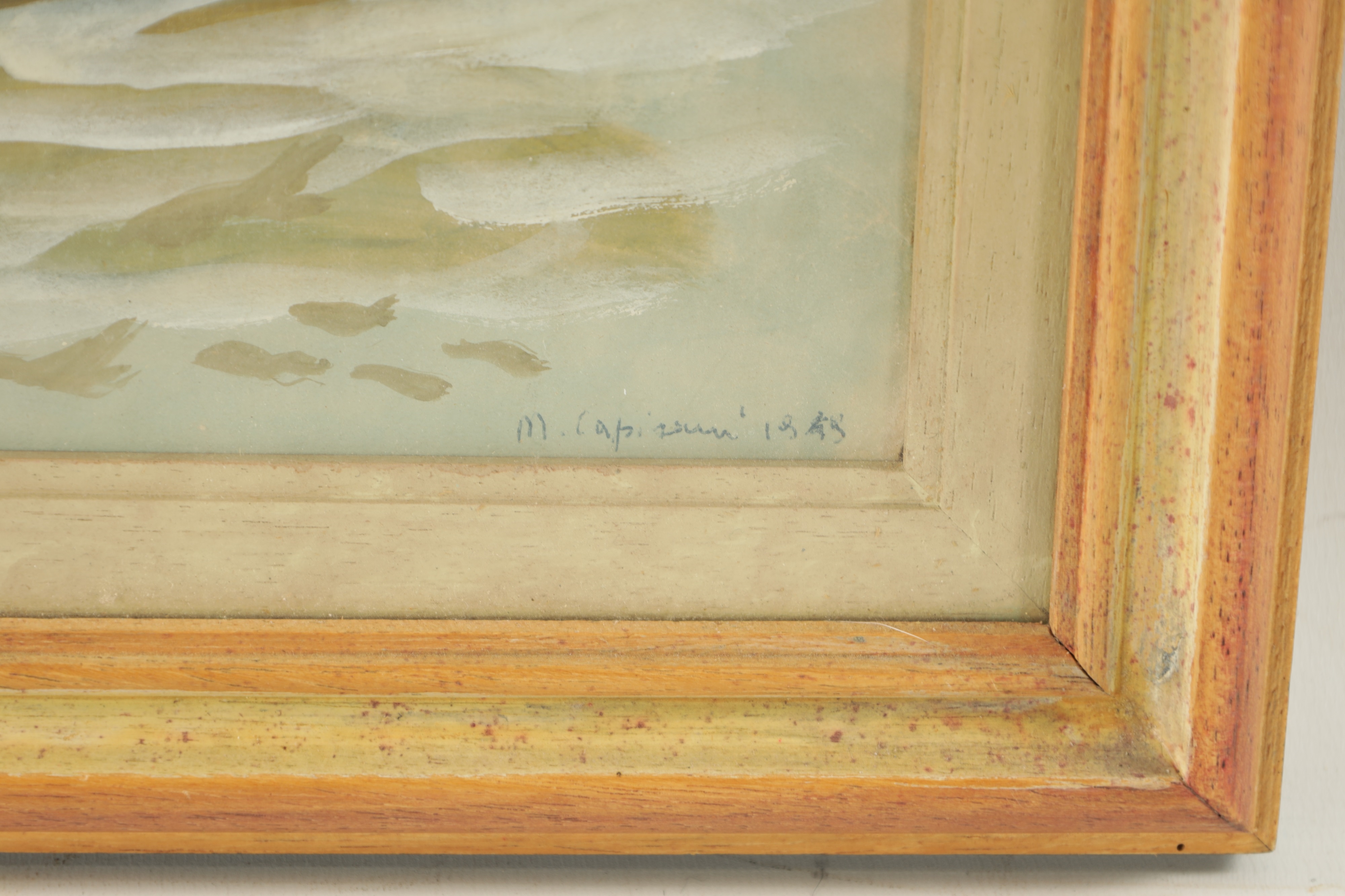 Matelda Capisani | A 19TH CENTURY OIL ON BOARD SIGNED MATELDA CAPISANI ...