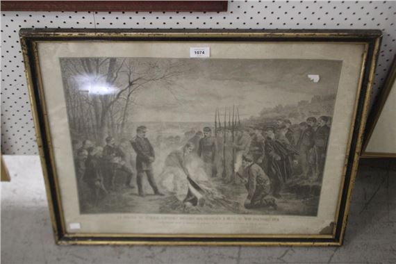 LE GÉNÉRAL LAPASSET BRÛLANT SES DRAPEAUX - Henri-Charles-Etienne Dujardin-Beaumetz