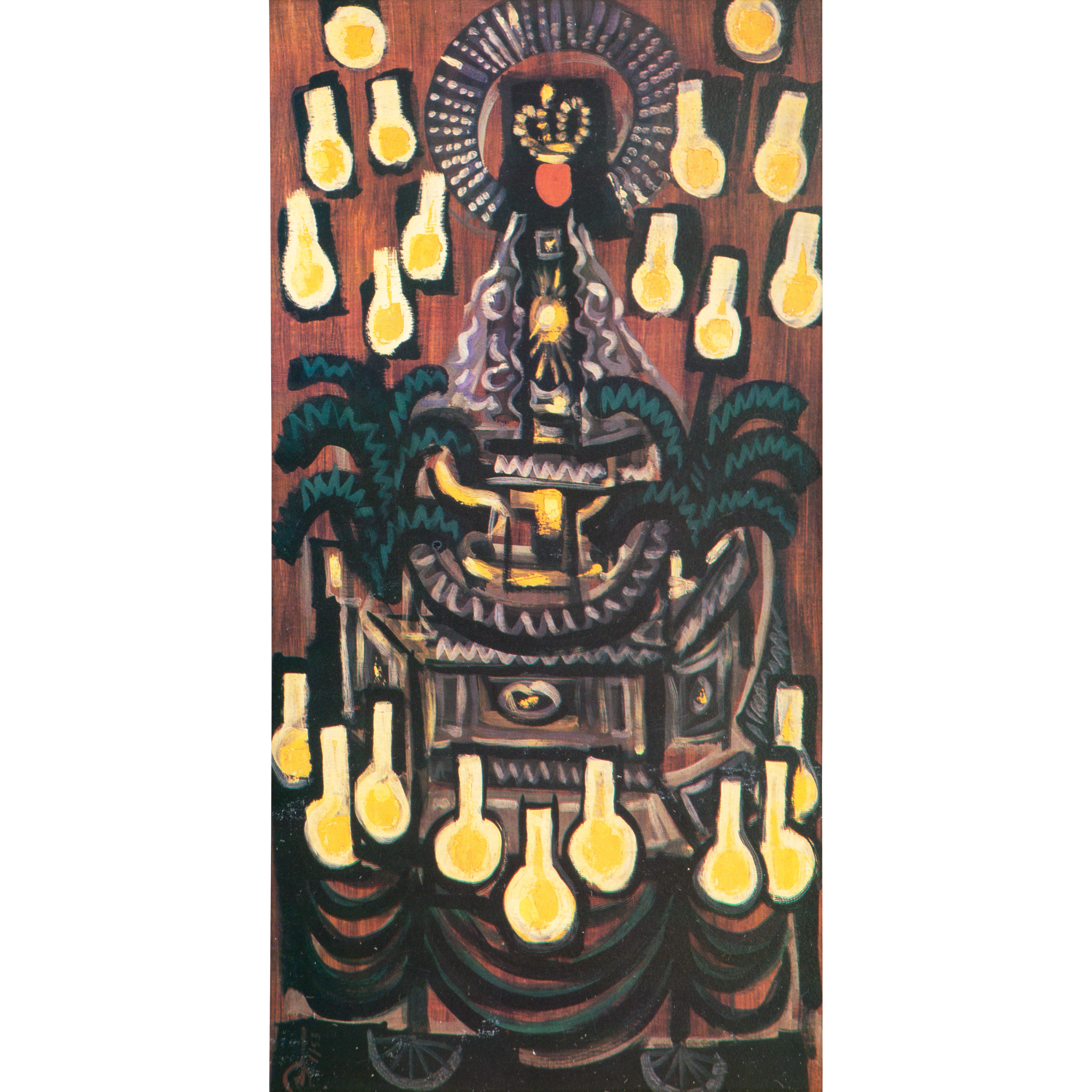 Fernando Zóbel | A lithographic reproduction of 'Carozza' by Fernando ...