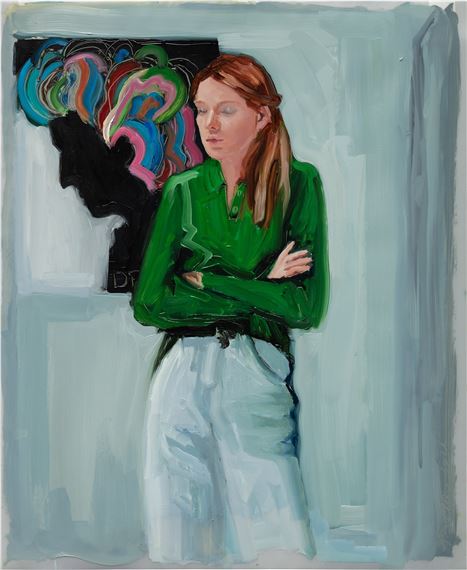 The Summer Intern by Karyn Lyons, Painted in 2021