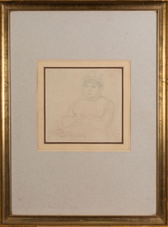 Portrait of a lady - Thomas Rowlandson