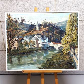 View of Vianden - Gustav Brauch