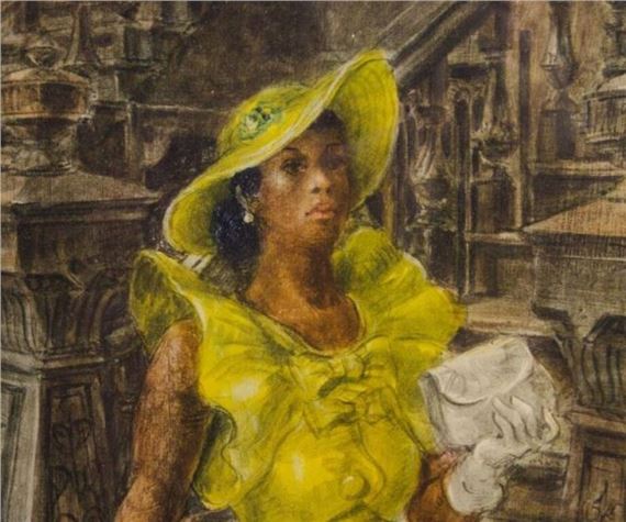 Reginald Marsh | Print of High Yaller by Reginald Marsh | MutualArt