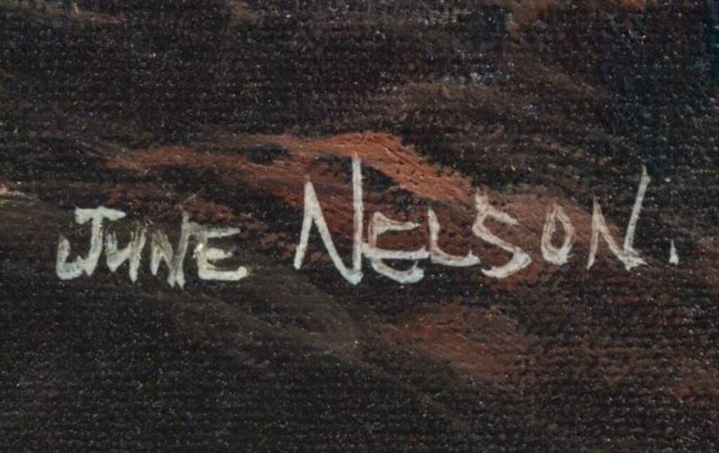 June Nelson | Seascape Cove Painting by June Nelson | MutualArt
