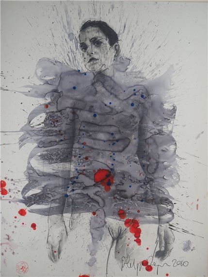 Philippe Pasqua | Jeune-fille aux projections (2010) | MutualArt