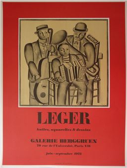 Fernand LEGER - Les Musiciens (Fanfare - Fernand Léger