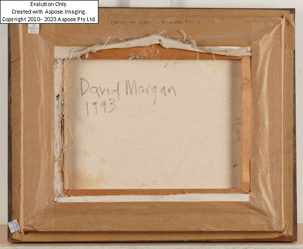 Artwork by David Morgan, Holkam Bay I, Made of oil on canvas