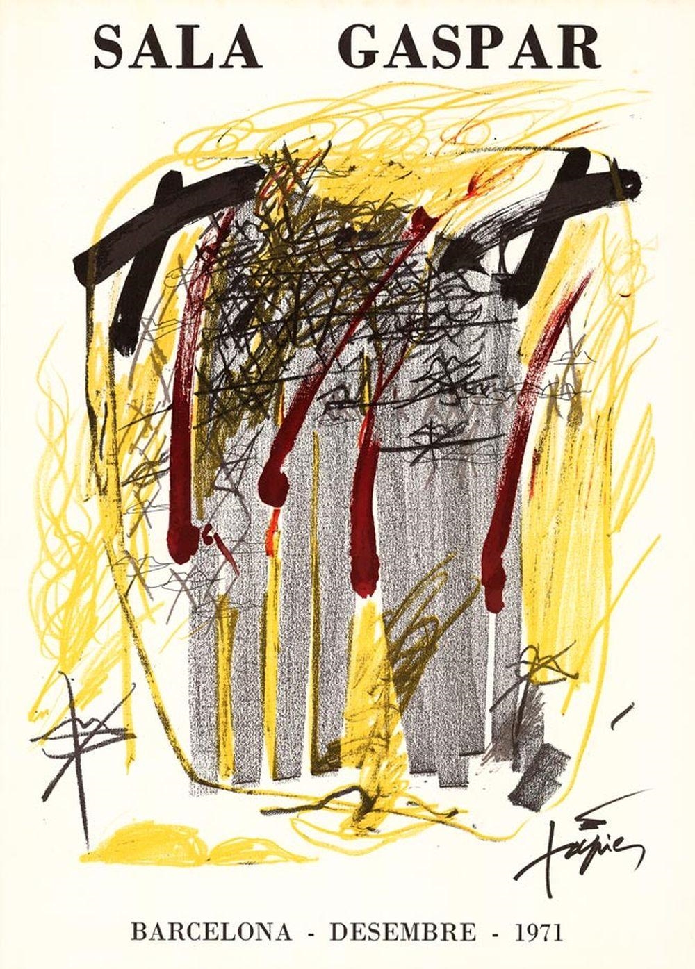 Antoni Tàpies | Antoni Tàpies - Sala Gaspar, 1971 (1971) | MutualArt