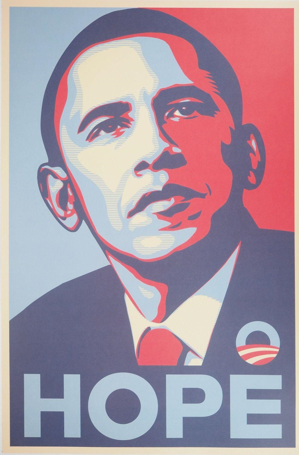Obama, Hope - Shepard Fairey