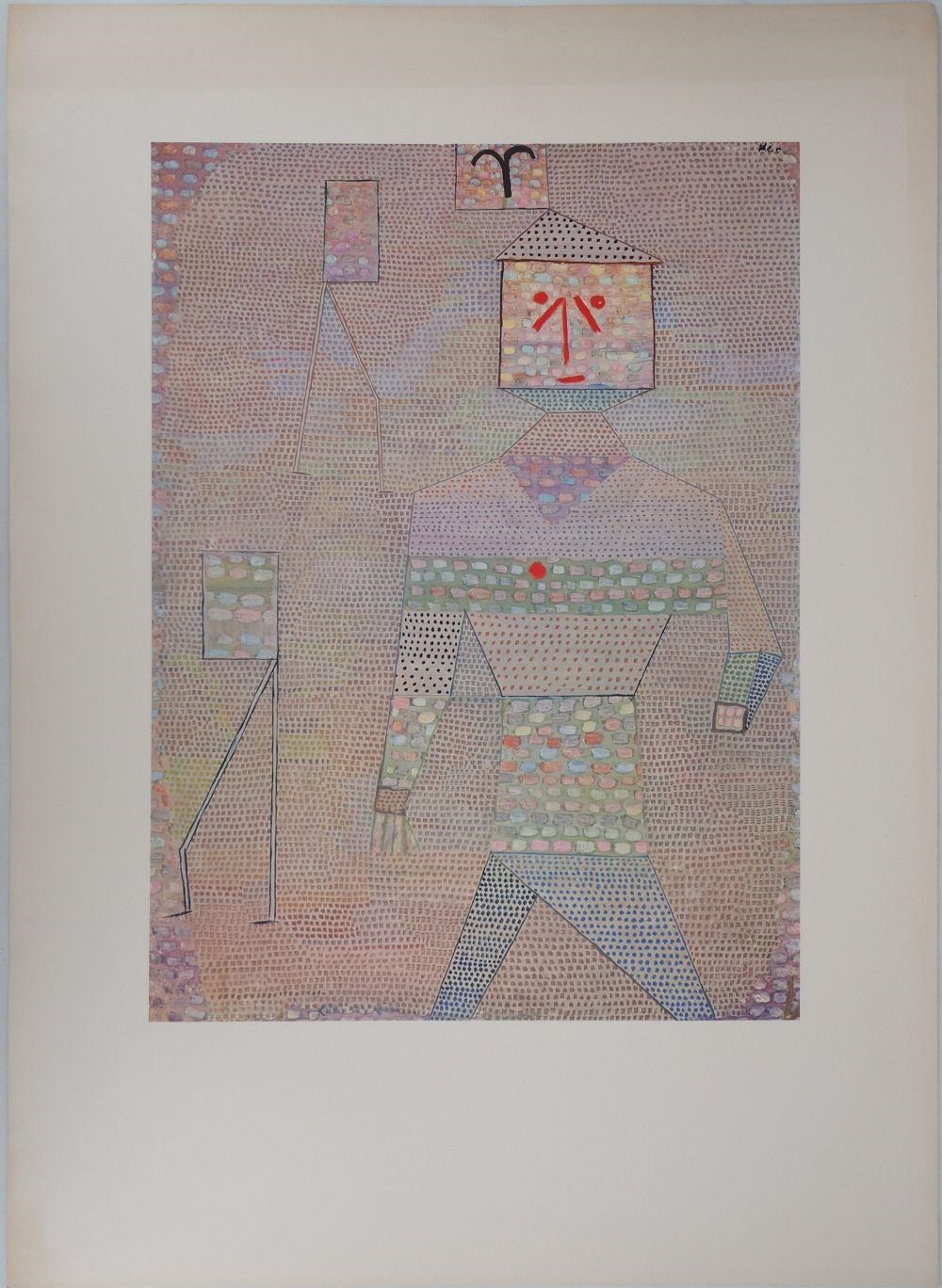 Personnage heureux - Paul Klee