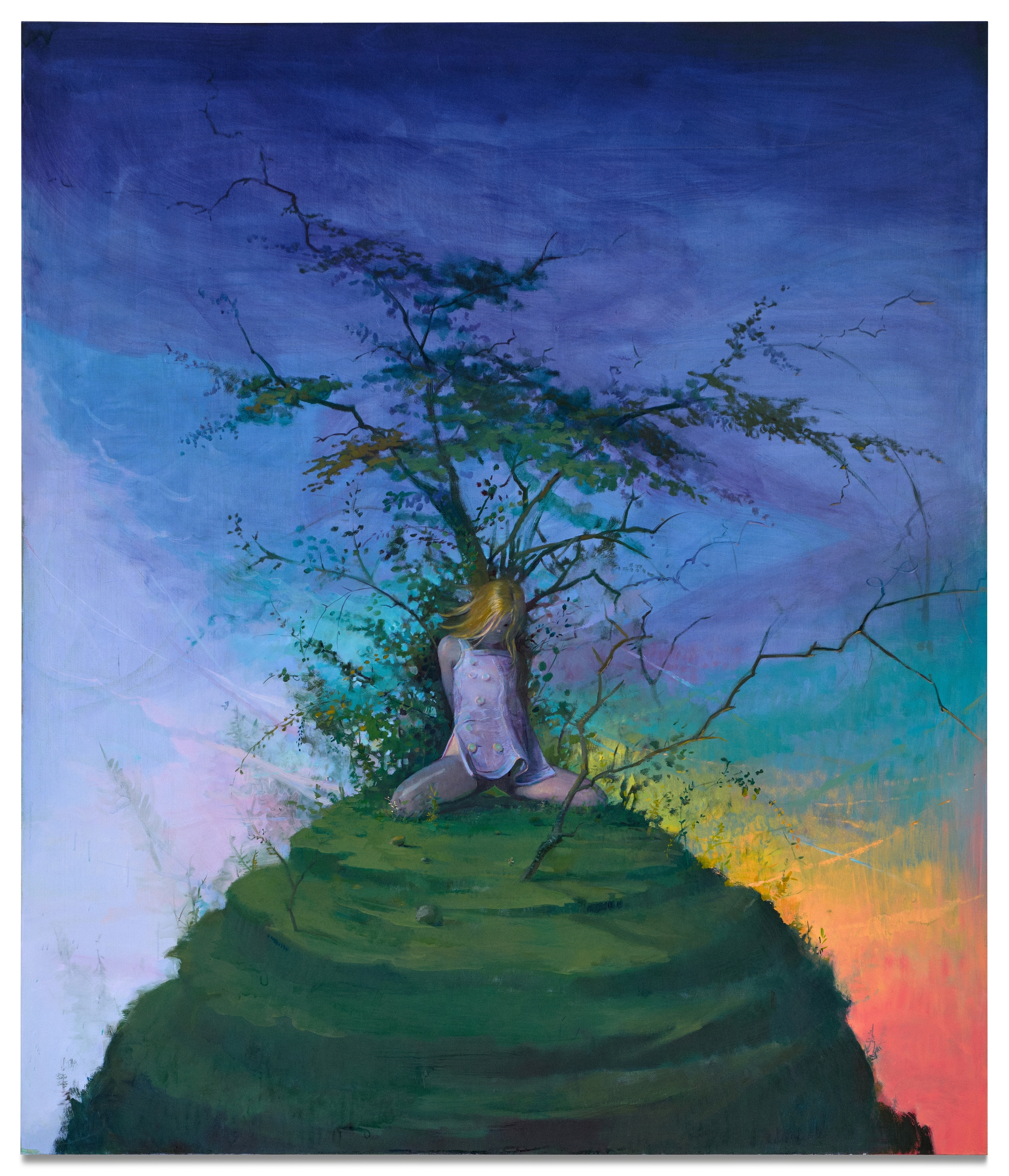 The Mound by Lisa Yuskavage, dated 2011