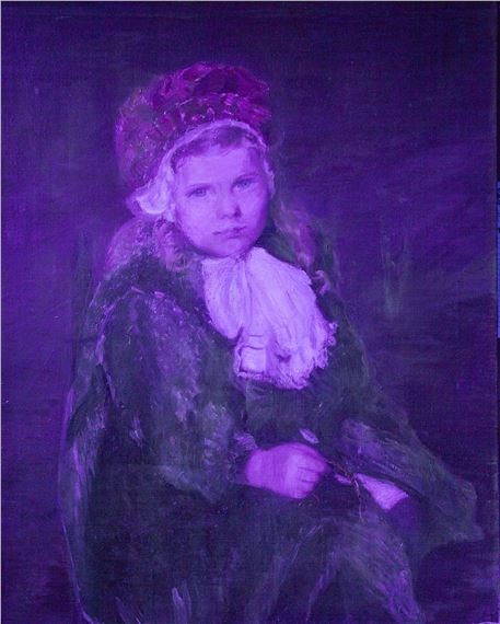 Lilla Cabot Perry | Portrait of a Girl in a Red Bonnet (2004) | MutualArt