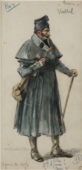 CHARLES BÉTOUT France (1896) / (1945) "Theatre figurine" - Charles Bétout