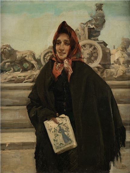 EMILIO SALA Y FRANCÉS Alcoy (Alicante) (1850) / Madrid (1910) "A journalist", c.1904 by Emilio Sala y Francés, circa 1904