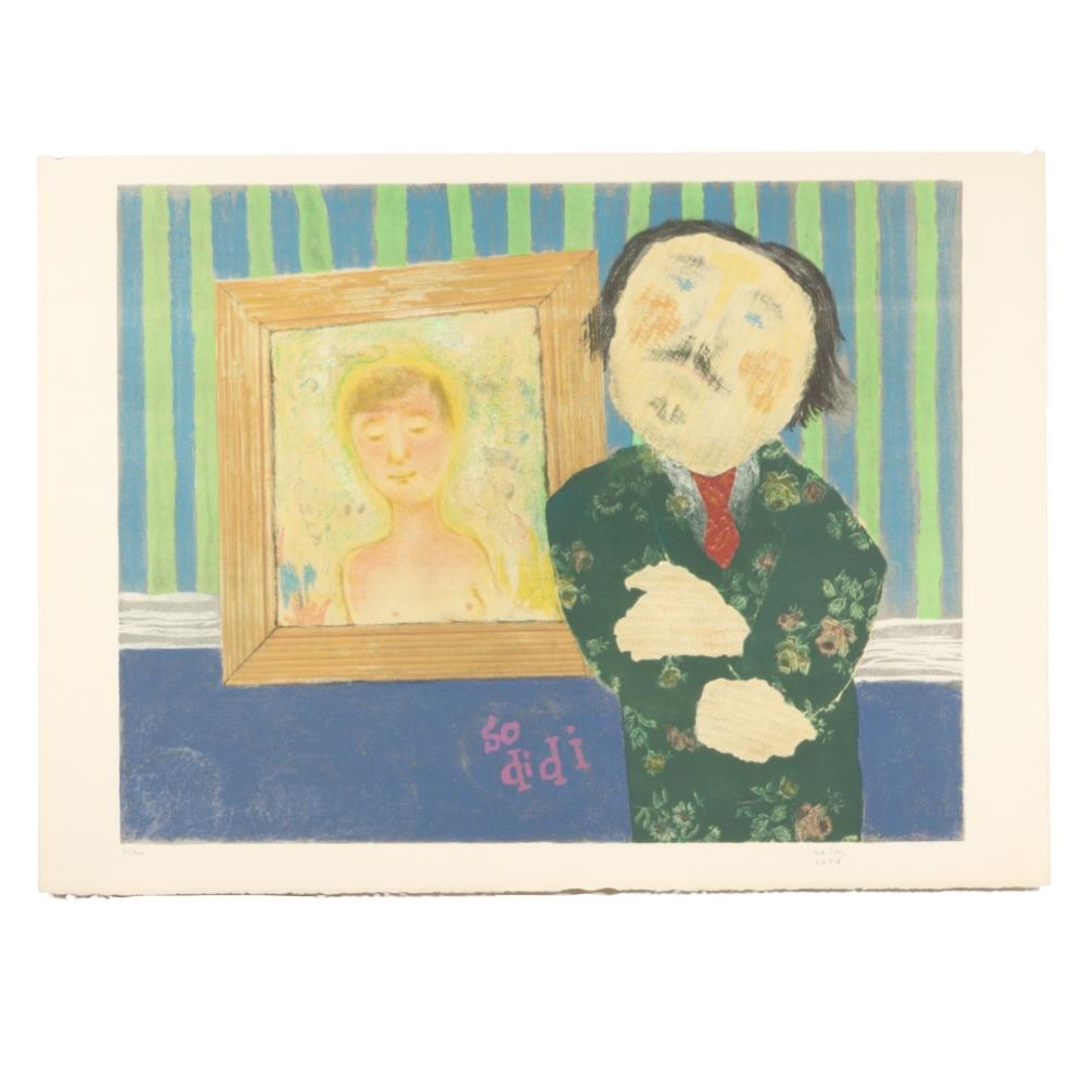 Artwork by Haim Kern, So Did I, Made of intaglio print
Pencil