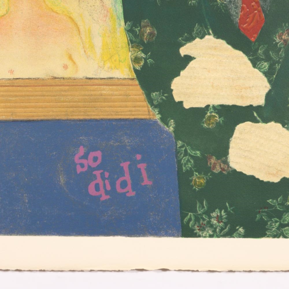 Artwork by Haim Kern, So Did I, Made of intaglio print
Pencil