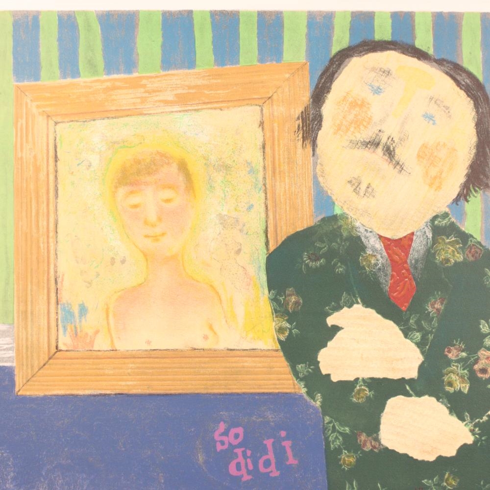 Artwork by Haim Kern, So Did I, Made of intaglio print
Pencil