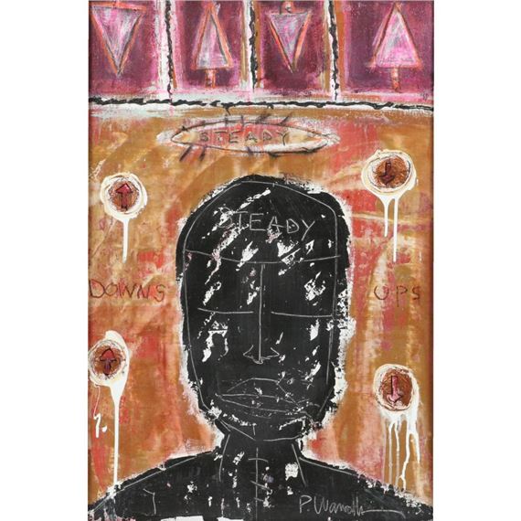 Thru Ups & Downs He Was Still Steady, 2002 by Paul Andrew Wandless, 2002