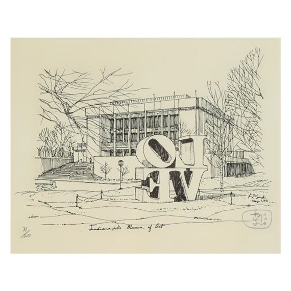 Indianapolis Museum of Art, 1971 by Kanwal Prakash Singh, 1971