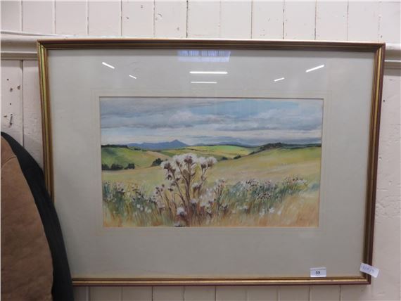 Eric Auld | Thistles & Bennachie | MutualArt