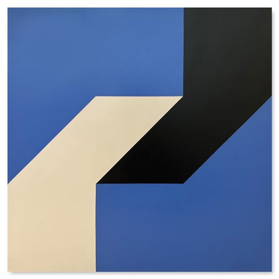 Exact Change #26 by Frederick Hammersley, Executed in 1977