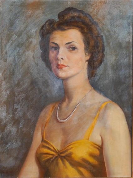 Portrait of Kathleen Robey - Clarence Francis Busch