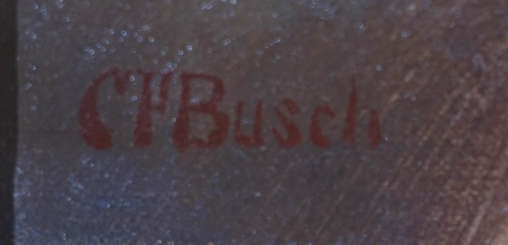 Artwork by Clarence Francis Busch, Portrait of Kathleen Robey, Made of Oil on Canvas