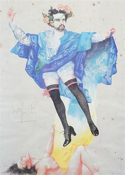 Michael Mathias Prechtl | König Ludwig II. als Primaballerina (1926 ...