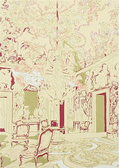 Barockes Schlossinterieur - Sala Lieber