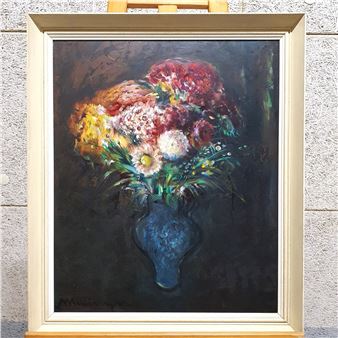 Bouquet de fleurs - Eugène Medinger