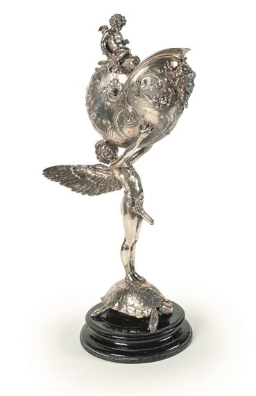 Nautilus goblet by Franz von Stuck, circa 1889